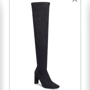 💰FRENCH CONNECTION Charli Square Toe Over The Knee Boots